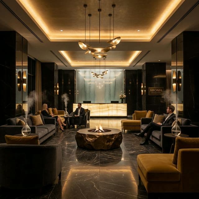 Hôtel luxueux parfumé par Aroma Sensation
